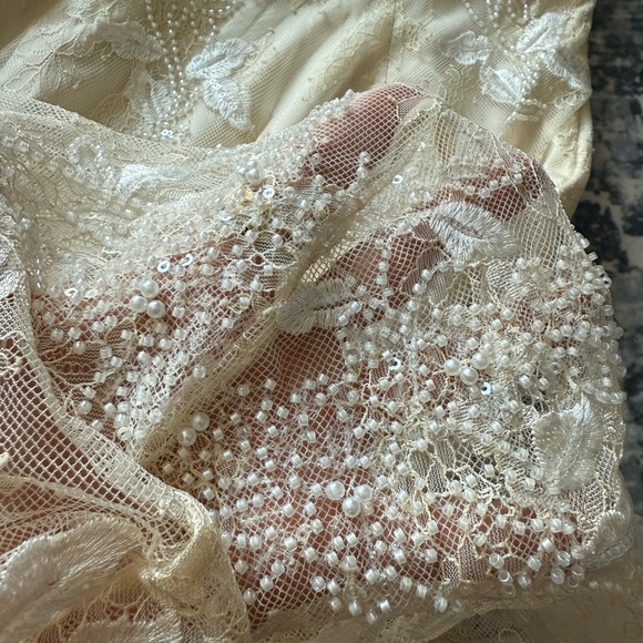 Oh Polly Cream Strapless Mini Dress - Picture 5 of 7